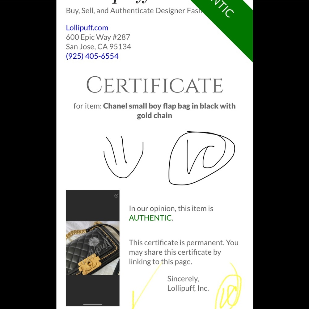 💛SOLD-GONE💛 Chanel small boy bag - Picture 17 of 17